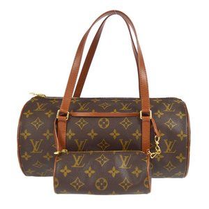 Louis Vuitton Papillon 30 Handbag Purse Monogram Canvas